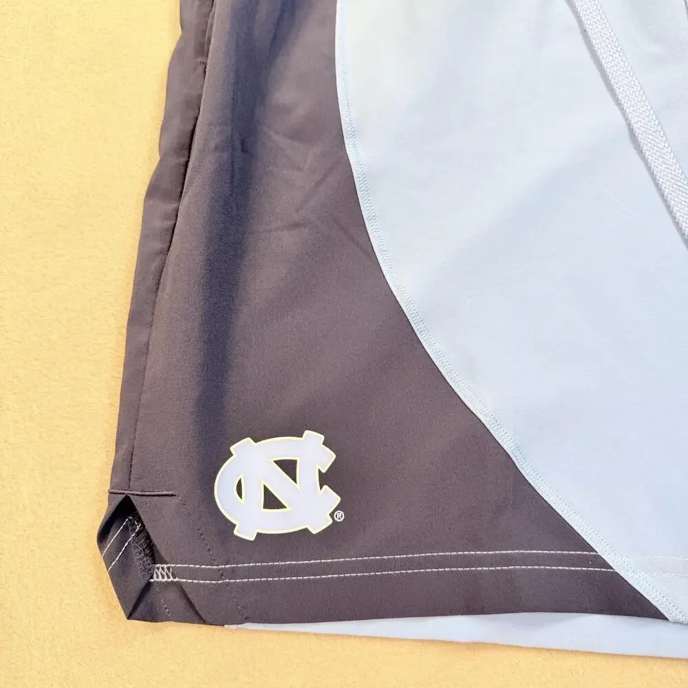 North Carolina Tar Heels Shorts Mens Large Blue NCAA Basketball Jordan Dri Fit